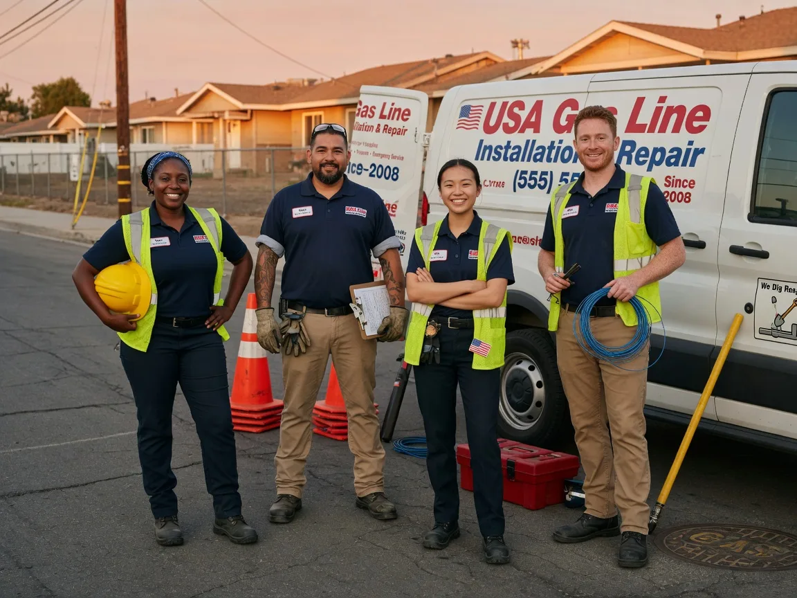 Gas Line Installation company in Oakdale, IL