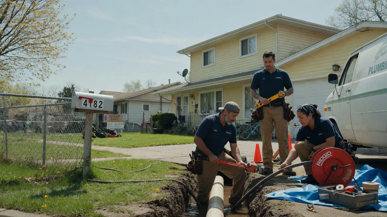 Gas Line Repair in Oakdale, IL near me